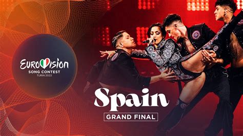 chanel eurovison|chanel spain eurovision 2022.